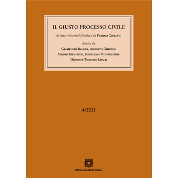 Il giusto processo civile (2021). Vol. 4