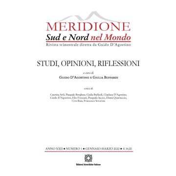 Meridione (2022). Vol. 1: Studi, opinioni, riflessioni