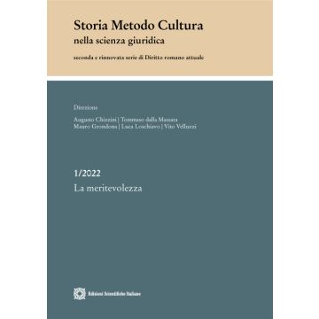 Storia metodo cultura nella scienza giuridica (2022). Vol. 1
