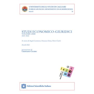 Studi economico-giuridici (2022). Vol. 1-2: Annali