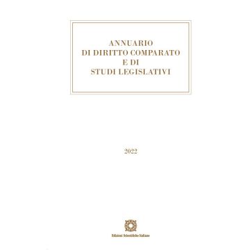 Annuario di diritto comparato e di studi legislativi 2022