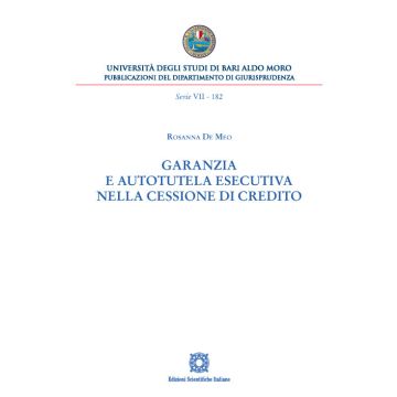 Garanzia e autotutela esecutiva nella cessione di credito