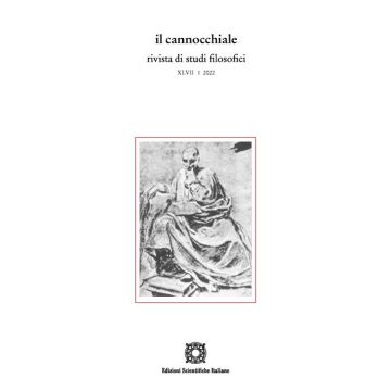 Il Cannocchiale. Rivista di studi filosofici (2022). Vol. 1