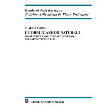 Le obbligazioni naturali. Prospettive evolutive nel governo dei rapporti familiari