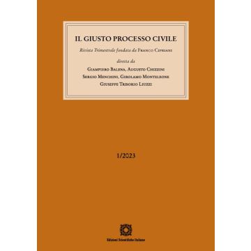 Il giusto processo civile (2023). Vol. 1