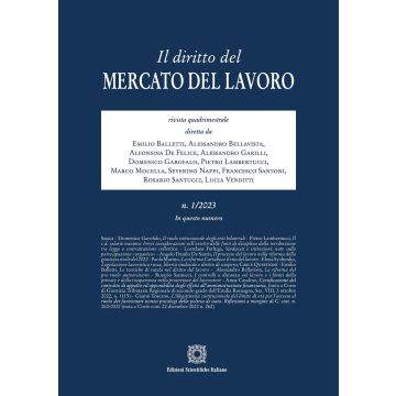 Il diritto del mercato del lavoro (2023). Vol. 1