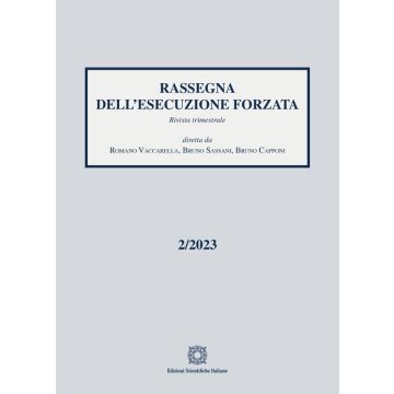 Rassegna dell'esecuzione forzata (2023). Vol. 2
