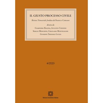 Il giusto processo civile (2023). Vol. 4