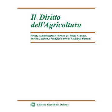 Il diritto dell'agricoltura (2023). Vol. 3