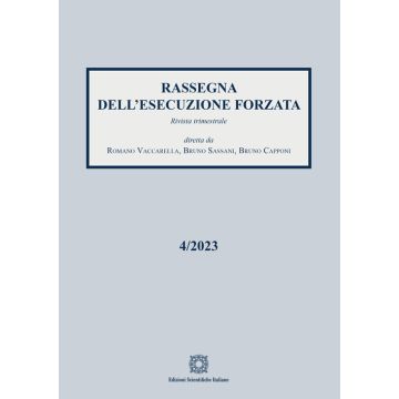 Rassegna dell'esecuzione forzata (2023). Vol. 4