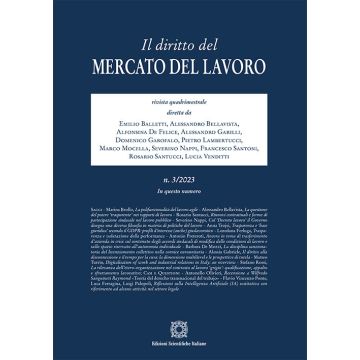 Il diritto del mercato del lavoro (2023). Vol. 3