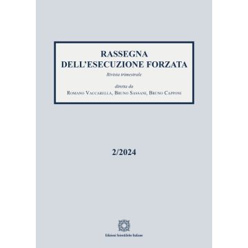 Rassegna dell'esecuzione forzata (2024). Vol. 2
