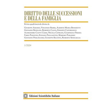 Diritto delle successioni e della famiglia (2024). Vol. 1