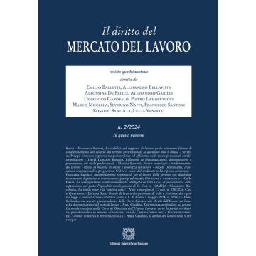 Il diritto del mercato del lavoro (2024). Vol. 2