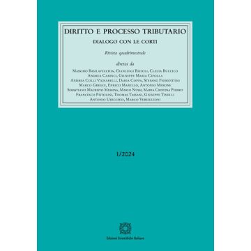Diritto e processo tributario (2024). Vol. 1