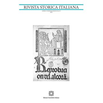 Rivista storica italiana (2025). Vol. 1