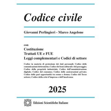 Codice civile 2025 (Perlingieri, Angelone - ESI Edizioni Scientifiche Italine)