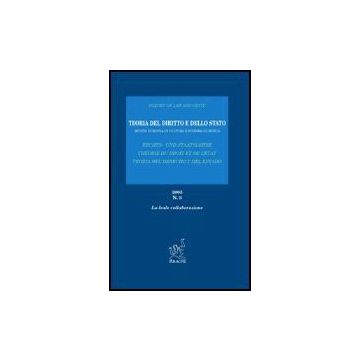 Teoria Del Diritto E Dello Stato. Rivista Europea Di Cultura E Scienza Giuridica (2005). Vol. 3 - Mangiameli Stelio; Expo'sito Go'mez Enriqueta; Macioce Fabio - Aracne - 9788854810181