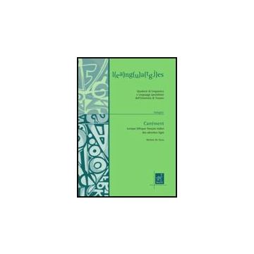 Carre'ment. Lexique Bilingue Francais-italien Des Adverbes Fige's - Agresti Giovanni; De Gioia Michele - Aracne - 9788854816268