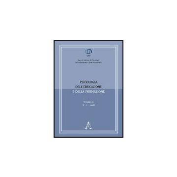 Psicologia Dell'educazione E Della Formazione - Tanucci G.  - Aracne - 9788854826120