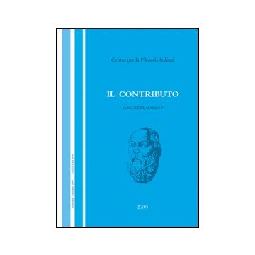 Contributo (2009) (il) - Catelani Alessandro; Ricci Fiammetta; Emilio Sergio - Aracne - 9788854832619