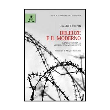 Deleuze E Il Moderno. Indagine Empirica Su Soggetti, Tendenze, Istituzioni - Landolfi Claudia - Aracne - 9788854847996