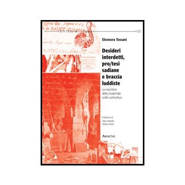 Desideri Interdetti, Protesi Sadiane E Braccia Luddiste. La Macchina Della  Modernita: Scritti Controluce - Tossani Eleonora - Aracne - 9788854849631