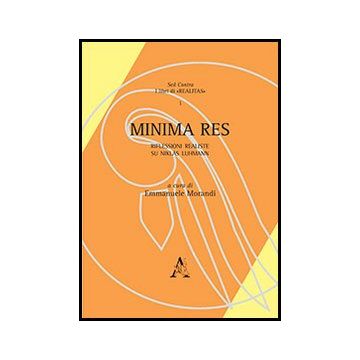 Minima Res. Riflessioni Realiste Su Niklas Luhmann - Morandi E.  - Aracne - 9788854862548