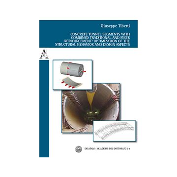 Concrete Tunnel Segments With Combined Traditional And Fiber Reinforcement.  Optimization Of The Structural Behavior And Design Aspects - Tiberti Giuseppe - Aracne - 9788854870055
