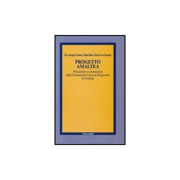 Progetto Amaltea. Percezione E Conoscenza Della Fondazione Cassa Di Risparmio Di Gorizia - Gabassi P. Giorgio; Batic Nadia; Garzitto M. Lisa - Franco Angeli - 9788856803242