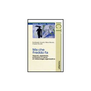 Ma Che Freddo Fa. Appunti, Esperienze, Evoluzioni In Tema Di Meteorologia Organizzativa - Azzariti Ferdinando; Bassini Mario; Novello Claudio - Franco Angeli - 9788856806892