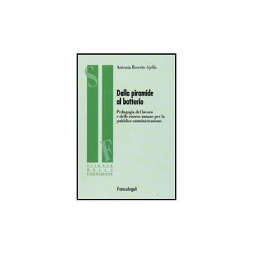 Dalla Piramide Al Batterio. Pedagogia Del Lavoro E Delle Risorse Umane Per La Pubblica Amministrazione - Rosetto_ajello Antonia - Franco Angeli - 9788856812442