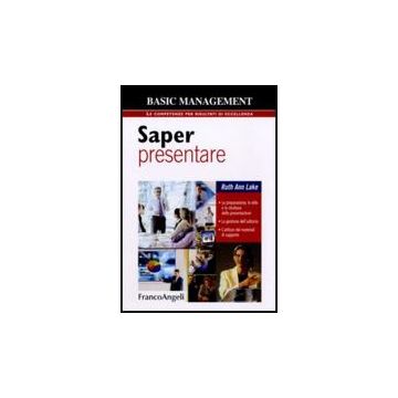 Saper presentare. La preparazione, lo stile e la struttura della presentazione. La gestione dell'uditorio. L'utilizzo dei materiali di supporto
