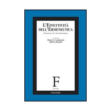 L'effettività dell'ermeneutica. Puissances de l'herméneutique