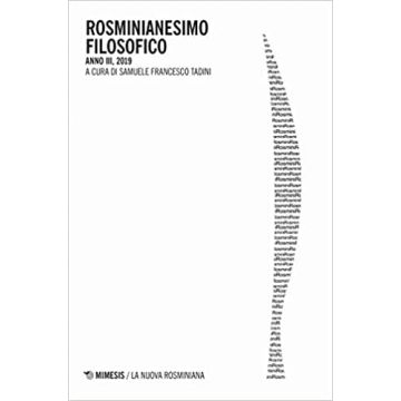 Rosminianesimo filosofico 2019