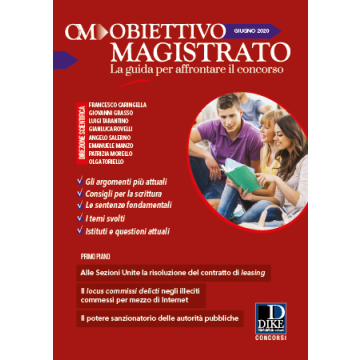 Obiettivo magistrato. La guida per affrontare il concorso (2020). Vol. 6: Giugno