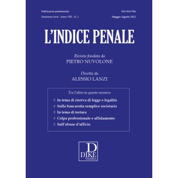 L'indice penale (2022). Vol. 2