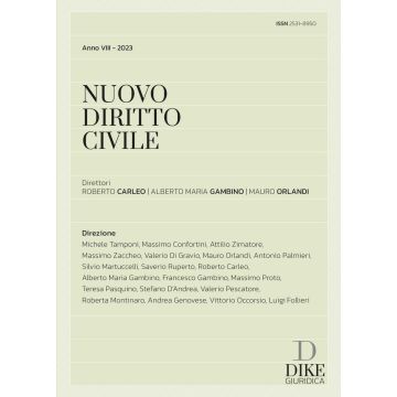 Nuovo diritto civile (2023). Vol. 1