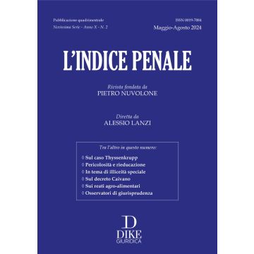 L'indice penale (2024). Vol. 2