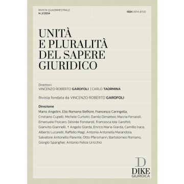 Unità e pluralità del sapere giuridico (2024). Vol. 2