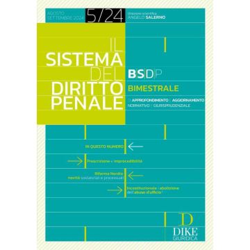 Il sistema del diritto penale (2024). Vol. 5 - Dike
