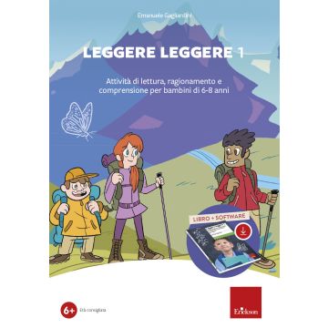 Leggere leggere. Con software. Vol. 1: Attività di lettura, ragionamento e comprensione per bambini di 6-8 anni