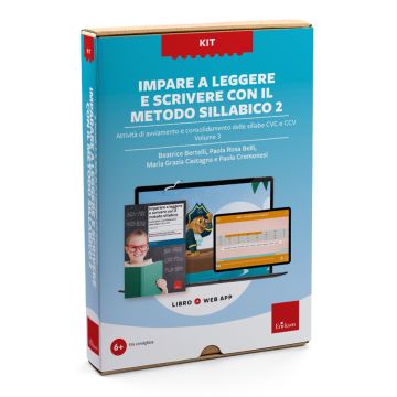 Imparare a leggere e scrivere con il metodo sillabico 2. Con web app. Vol. 3: Attività di avviamento e consolidamento delle sillabe CVC e CCV (Bertelli Beatrice; Belli Paola Rosa; Castagna Maria Grazia - Erickson)