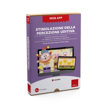 Stimolazione della percezione uditiva. Potenziare l'attenzione sull'ascolto per migliorare le competenze linguistiche. Web app. Con software (Perrotta Emma; Tigoli Maria Cristina - Erickson)