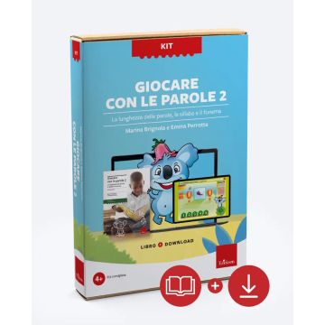 Giocare con le parole. Nuova ediz. Con software. Vol. 2/1: La lunghezza delle parole, la sillaba e il fonema (Brignola Marina; Perrotta Emma - Erickson)
