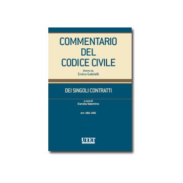 Commentario Del Codice Civili. Dei Singoli Contratti Artt. 1861-1986 - Valentino D.  - Utet Giuridica - 9788859801405