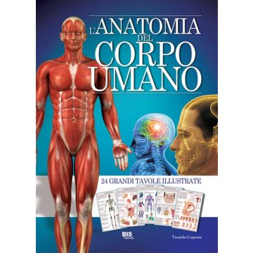 L'Anatomia del Corpo Umano. 24 tavole illustrate  AA.VV.  Bis Edizioni  9788862283236