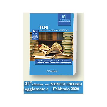 Temi assegnati agli esami di stato per Commercialista RIREA Nobile Giovanna Amendola Giuseppe