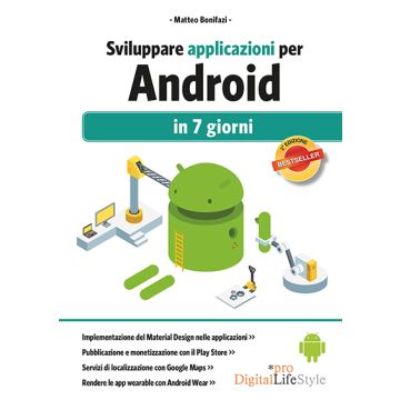 Sviluppare applicazioni per Android in 7 giorni  Bonifazi Matteo  Lswr   9788868952686