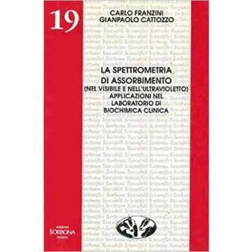 La spettrometria di assobimento (nel visibile e nell'ultravioletto). Applicazioni nel laboratorio di biochimica clinica
